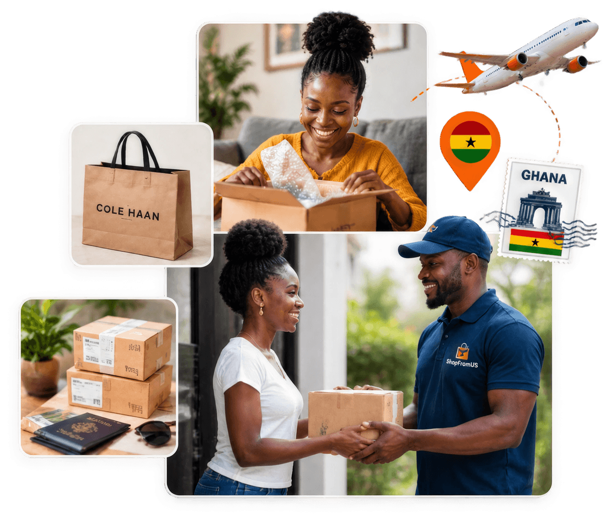 Shipping Nibees customers across Ghana